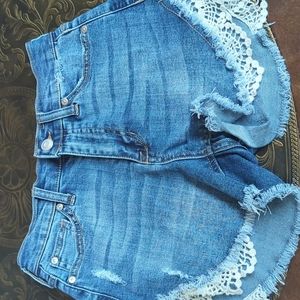 Women's Altar'd State Cut-off denim shorts Size 24/0